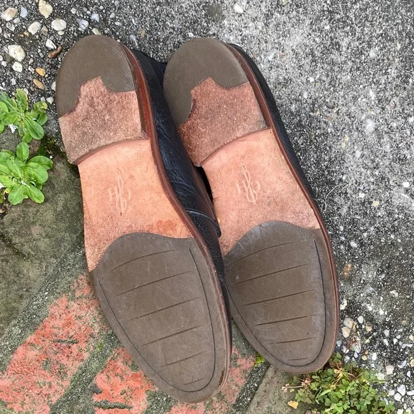Cole Haan Black Chukka Boots with Tan Laces - Picture 2 of 8